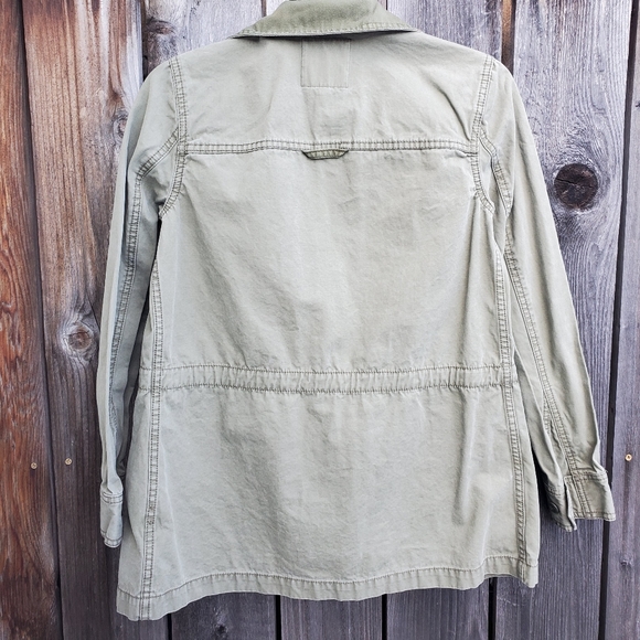 Madewell Army Green Military Utility Jacket - Picture 5 of 7